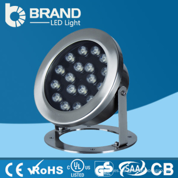 Venta caliente mejor precio de acero inoxidable DMX IP68 piscina LED luz RBG LED piscina luz, CE RoHS